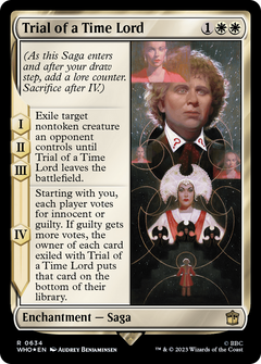 Trial of a Time Lord (Surge Foil) (634) [Doctor Who] foil - Deck Out Gaming
