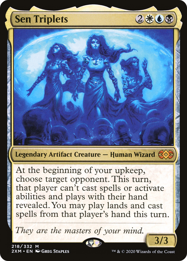 Sen Triplets (218) [Double Masters] - Deck Out Gaming