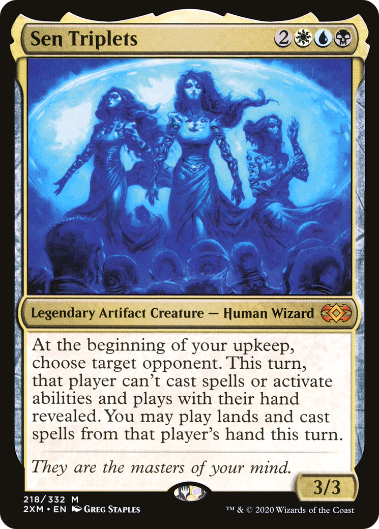 Sen Triplets (218) [Double Masters] - Deck Out Gaming