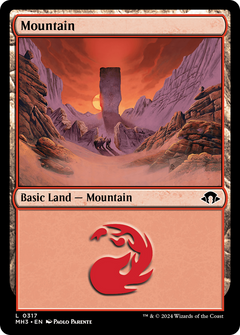 Mountain (0317) (317) [Modern Horizons 3] foil - Deck Out Gaming