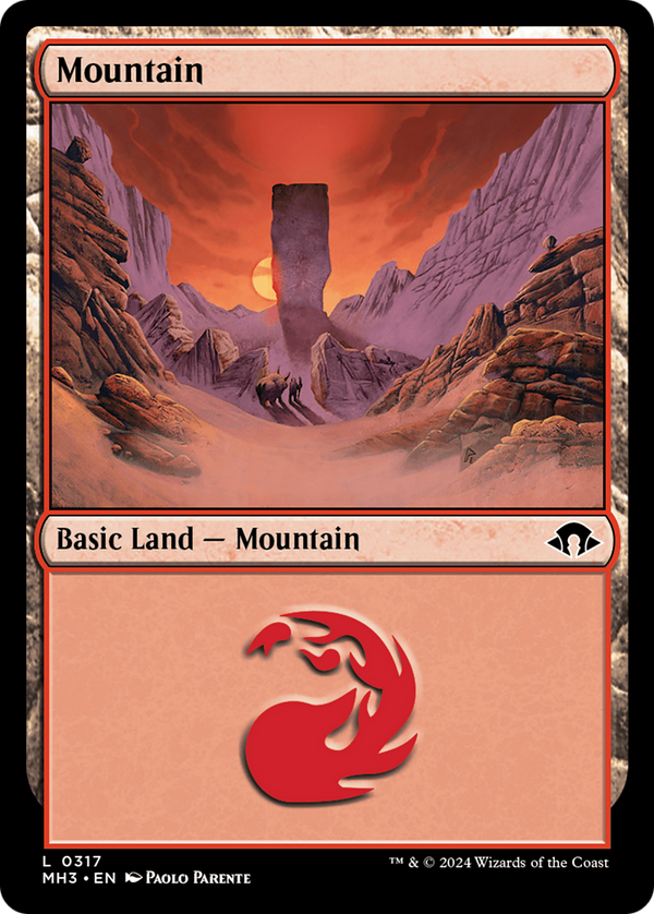 Mountain (0317) (317) [Modern Horizons 3] foil - Deck Out Gaming