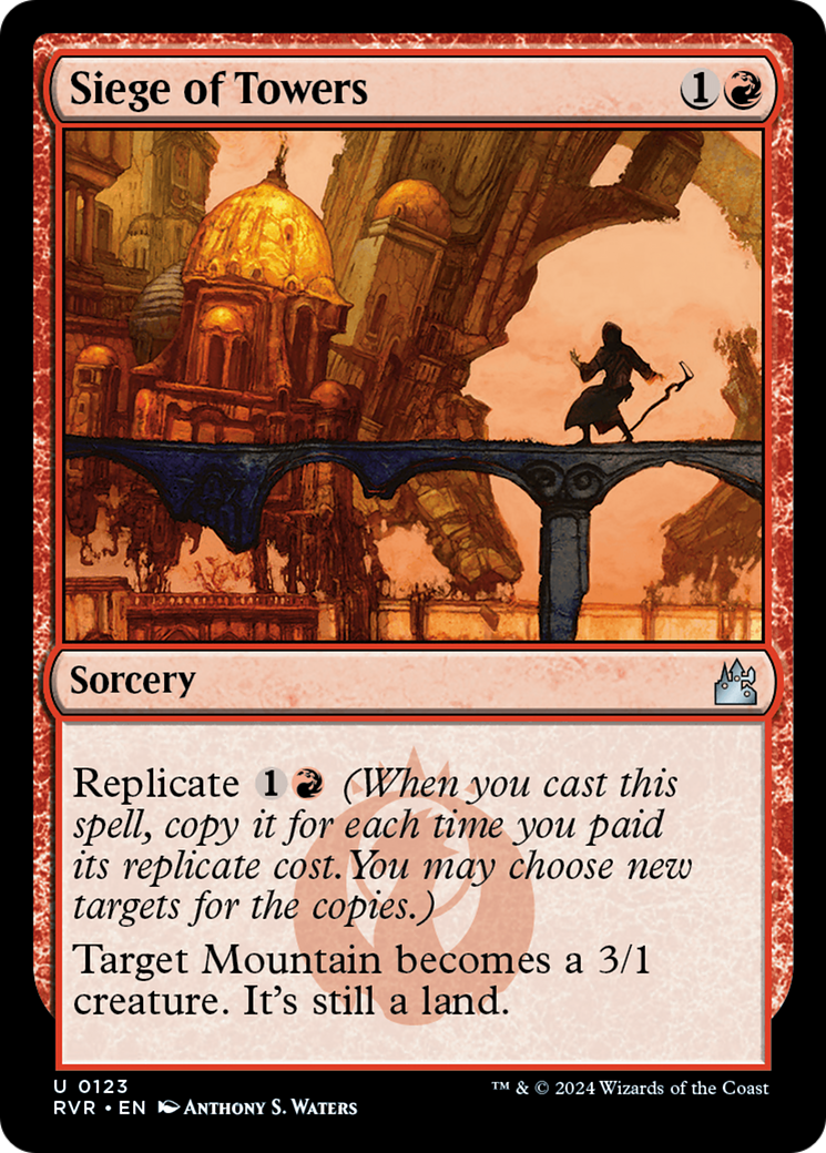 Siege of Towers (123) [Ravnica Remastered] - Deck Out Gaming