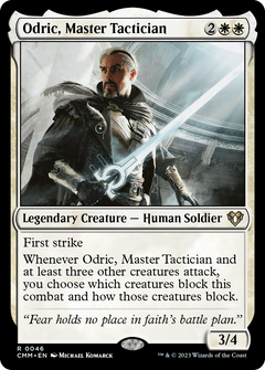 Odric, Master Tactician (46) [Commander Masters] - Deck Out Gaming
