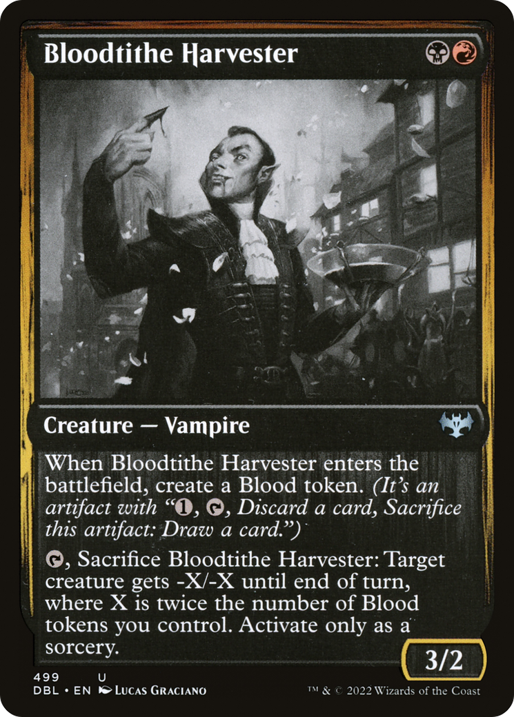 Bloodtithe Harvester (499) [Innistrad: Double Feature] foil - Deck Out Gaming