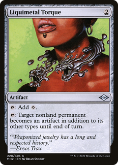 Liquimetal Torque (228) [Modern Horizons 2] foil - Deck Out Gaming
