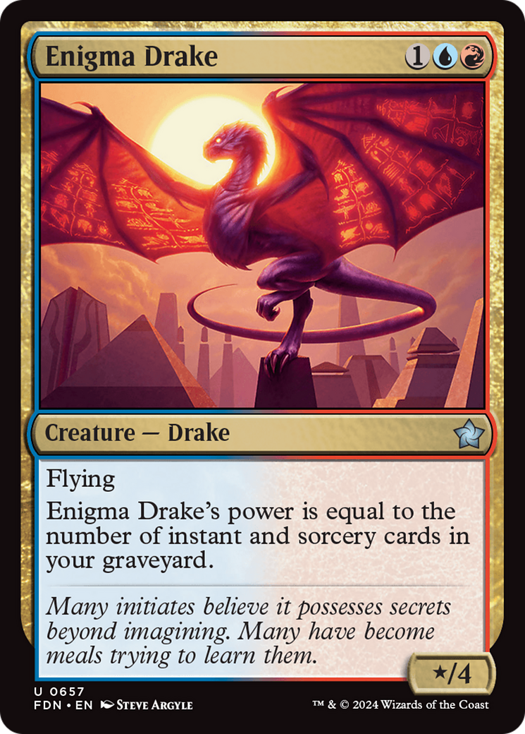 Enigma Drake (657) [Foundations] - Deck Out Gaming