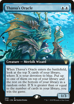 Thassa's Oracle (Extended Art) (308) [Theros Beyond Death] - Deck Out Gaming