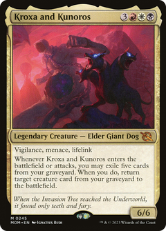 Kroxa and Kunoros (245) [March of the Machine] foil - Deck Out Gaming