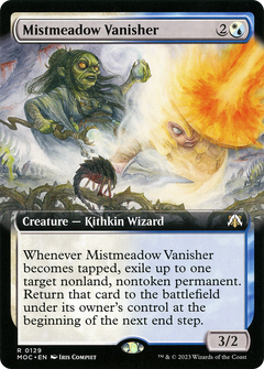 Mistmeadow Vanisher (Extended Art) (129) [March of the Machine Commander] - Deck Out Gaming