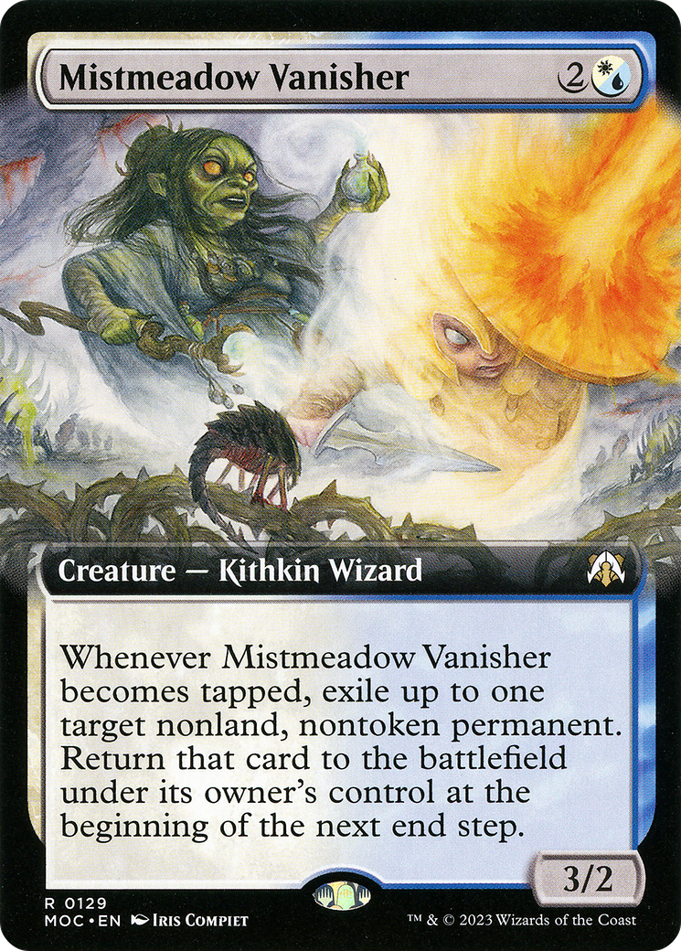 Mistmeadow Vanisher (Extended Art) (129) [March of the Machine Commander] - Deck Out Gaming