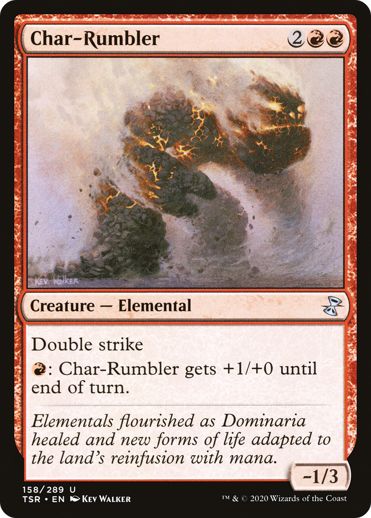 Char-Rumbler (158) [Time Spiral Remastered] - Deck Out Gaming