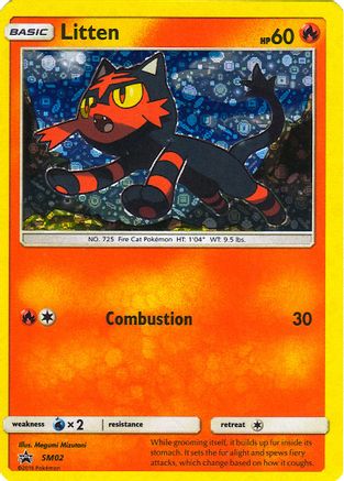 Litten - SM02 (General Mills Promo) (SM02) [Miscellaneous Cards & Products] Holofoil - Deck Out Gaming