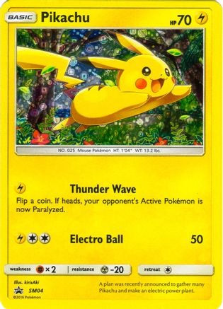 Pikachu (General Mills Promo) [SM Black Star Promos] - Deck Out Gaming