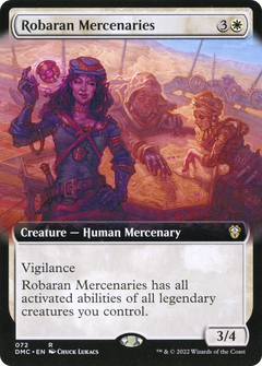 Robaran Mercenaries (Extended Art) (72) [Dominaria United Commander] - Deck Out Gaming