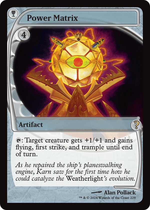 Power Matrix (Future Sight) (229) [Mystery Booster 2] foil - Deck Out Gaming
