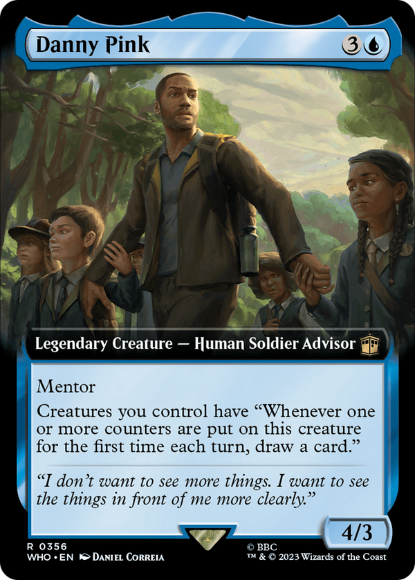 Danny Pink (Extended Art) (356) [Doctor Who] foil - Deck Out Gaming