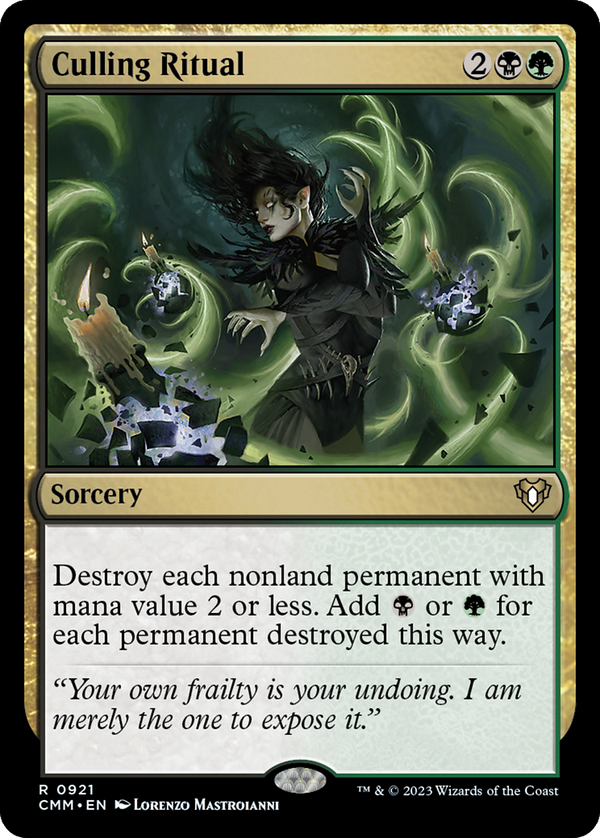 Culling Ritual (921) [Commander Masters] - Deck Out Gaming