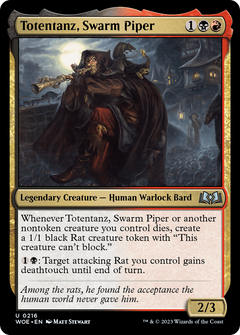 Totentanz, Swarm Piper (216) [Wilds of Eldraine] foil - Deck Out Gaming