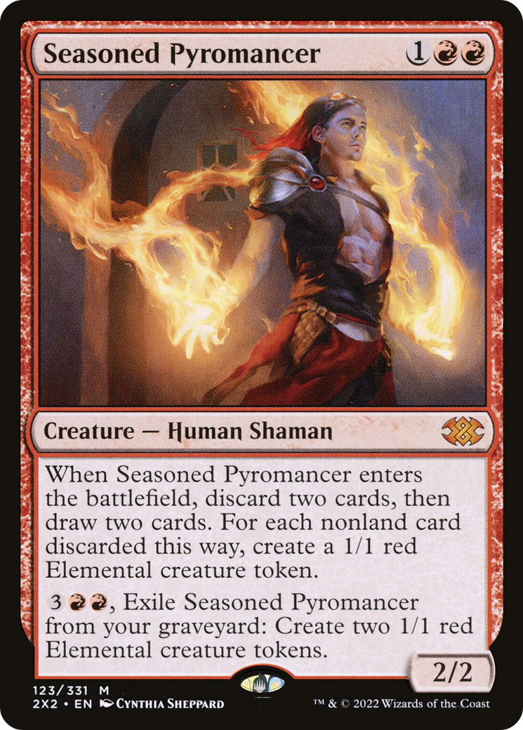 Seasoned Pyromancer (123) [Double Masters 2022] - Deck Out Gaming