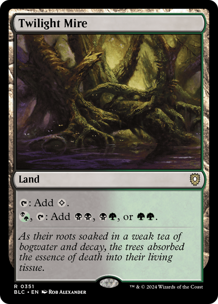 Twilight Mire (351) [Bloomburrow Commander] - Deck Out Gaming