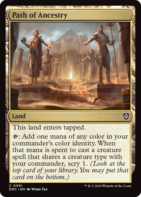 Path of Ancestry (0061) (61) [Commander: Aetherdrift] - Deck Out Gaming