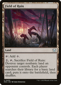 Field of Ruin (400) [March of the Machine Commander] - Deck Out Gaming