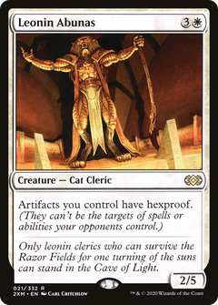 Leonin Abunas (21) [Double Masters] foil - Deck Out Gaming