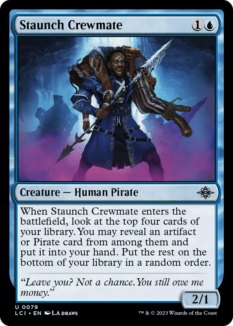 Staunch Crewmate (79) [The Lost Caverns of Ixalan] - Deck Out Gaming