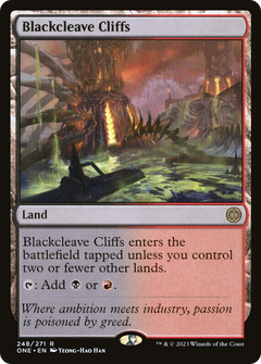 Blackcleave Cliffs (248) [Phyrexia: All Will Be One] - Deck Out Gaming
