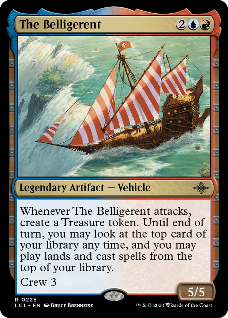 The Belligerent (225) [The Lost Caverns of Ixalan] foil - Deck Out Gaming