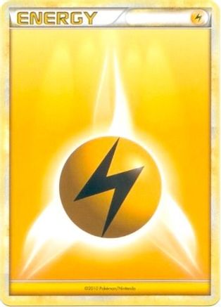 Lightning Energy (2010 Unnumbered HGSS Style Non-Holo) () [League & Championship Cards] - Deck Out Gaming