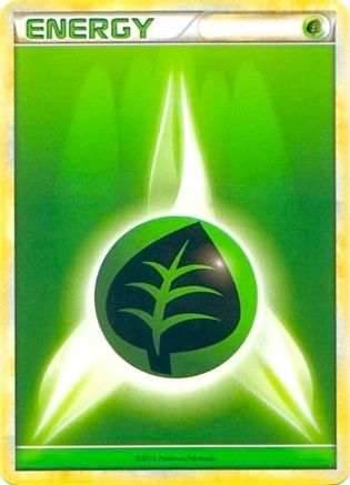 Grass Energy (2010 Unnumbered HGSS Style Non-Holo) () [League & Championship Cards] - Deck Out Gaming