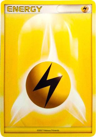 Lightning Energy (2007 Unnumbered D/P Style Non-Holo) () [League & Championship Cards] - Deck Out Gaming