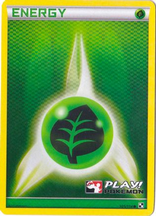 Grass Energy - 105/114 (Play! Pokemon) (105) [League & Championship Cards] Holofoil - Deck Out Gaming