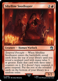 Sibylline Soothsayer (95) [Doctor Who] foil - Deck Out Gaming