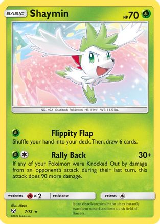 Shaymin (7) [Shining Legends] Holofoil - Deck Out Gaming