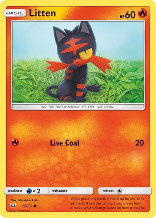 Litten (15) [Shining Legends] - Deck Out Gaming