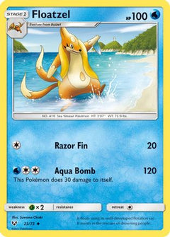 Floatzel (23) [Shining Legends] Reverse Holofoil - Deck Out Gaming