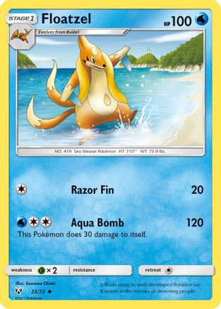 Floatzel (23) [Shining Legends] - Deck Out Gaming