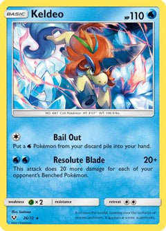 Keldeo (26) [Shining Legends] Reverse Holofoil - Deck Out Gaming