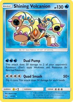 Shining Volcanion (27) [Shining Legends] Holofoil - Deck Out Gaming