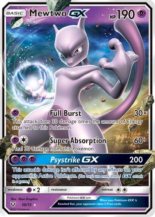Mewtwo GX (39) [Shining Legends] Holofoil - Deck Out Gaming