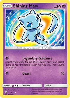 Shining Mew (40) [Shining Legends] Holofoil - Deck Out Gaming