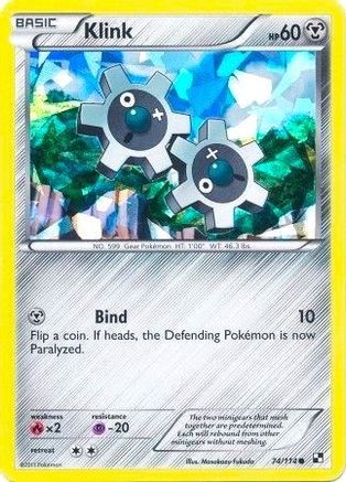 Klink - 74/114 (Cracked Ice Holo) (74) [Blister Exclusives] Holofoil - Deck Out Gaming