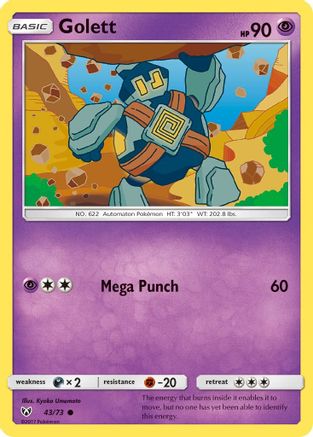 Golett (43) [Shining Legends] - Deck Out Gaming