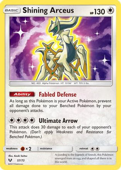 Shining Arceus (57) [Shining Legends] Holofoil - Deck Out Gaming