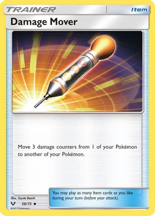 Damage Mover (58) [Shining Legends] Reverse Holofoil - Deck Out Gaming