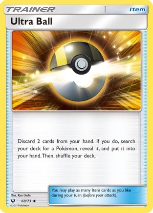 Ultra Ball (68) [Shining Legends] Reverse Holofoil - Deck Out Gaming