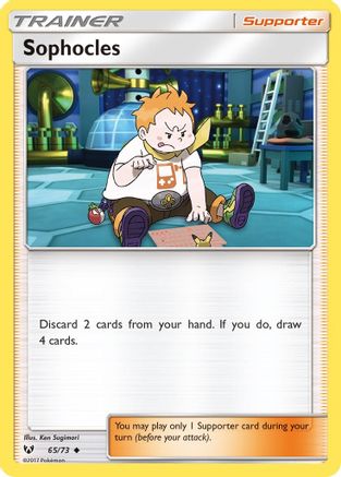 Sophocles (65) [Shining Legends] Reverse Holofoil - Deck Out Gaming