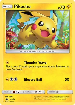 Pikachu - SM76 (SM76) [SM Promos] Holofoil - Deck Out Gaming